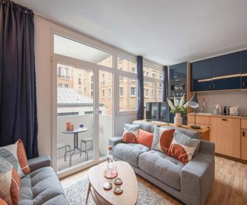 New - Appt Style Le Corbusier Avec Balcon - 8 Pers