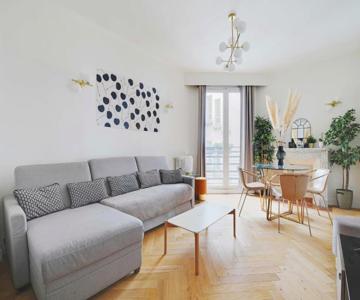 Modern & Refined 1bdr 4p - Roland Garros