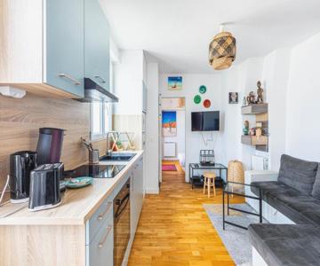 Guestready - Apt Pour 2 à Deux Pas Du Métro