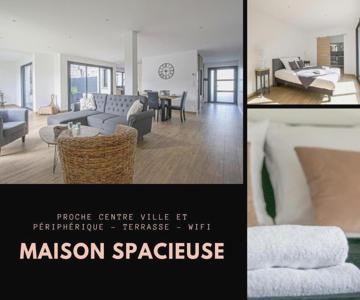 Quijote, Maison Moderne Avec Terrasse à Caen