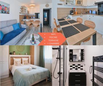 Appartement Avec Terrasse, Piscine, Parking, Honfleur