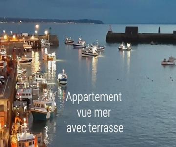 Rare à Granville! Appartement Avec Terrasse! Vue Mer!