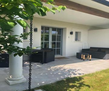 Bel Air Studios-terrasse Couverte-jardinet-vue Pont De Normandie-parking Privé