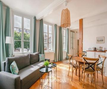 Hypolite 1  New - Piso De Alquiler - A 80 Metros Del Puerto De Honfleur