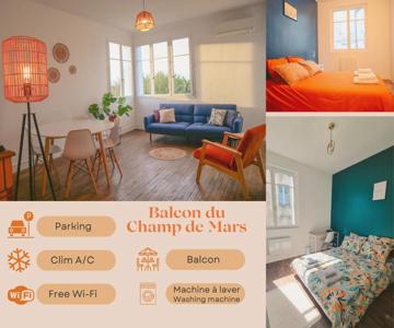 Balcon Du Champ De Mars - #clim - #air Conditioner - #parking