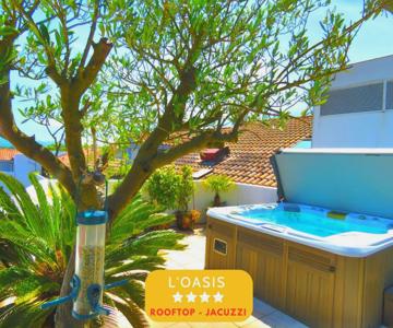 L'oasis - Loft Standing - Terrasse Rooftop - Jacuzzi Spa - Parking