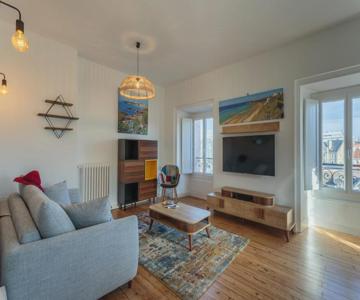 Imperial Apartment In The Center Of Biarritz Close To The Beach