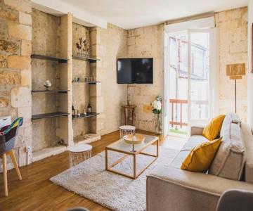 Sublime T2 Avec Balcon, Wifi, Linge #centre Ville