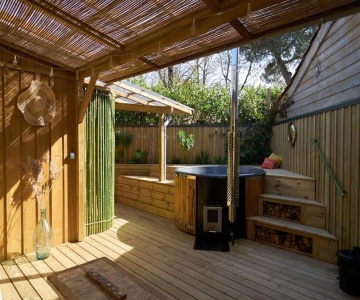 L'îlot Du 9 - Cabane & Spa Au Bord Du Lac