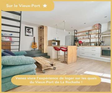 Appartement Sur Le Port - Duplex Cosy & Moderne Face Au Port - Wifi Gratuite - Parfaitement Équipé