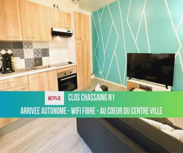 Le Clos Chassaing N1 - Wifi - Centre Ville-property Rental Nm