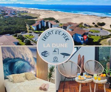 Dune Océan Luxe Appartement, Accès Plage Privé, Parking & Wifi 50m Océan Surf