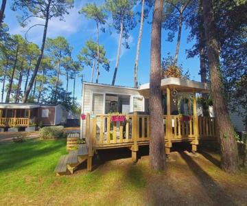 Mobil Home à Seignosse Dans Les Landes Près De La Mer