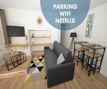 Dominici 2- Cahorscitystay- Parking Wifi Netflix