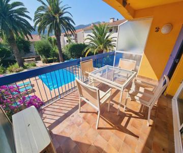 Appartement Avec Grande Terrasse, Piscine Chauffée Et Parking, à 700m Des Plages De Collioure - Fr-1