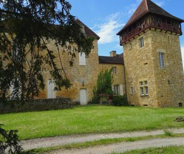 Château à Gourdon Dans Le Lot