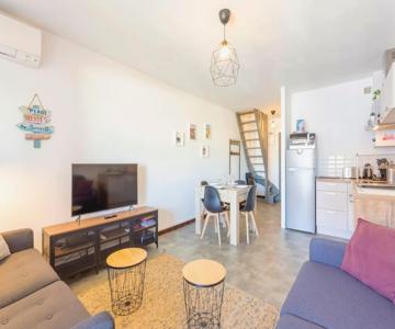 Chez Audrey - Superbe T3 Climatisé, Plage à 350 Mètres Et 2 Chambres Individuelles