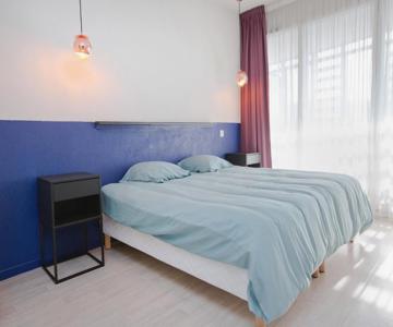 Grand Studio Avec Climatisation, Balcon Proche Gare Centre Ville