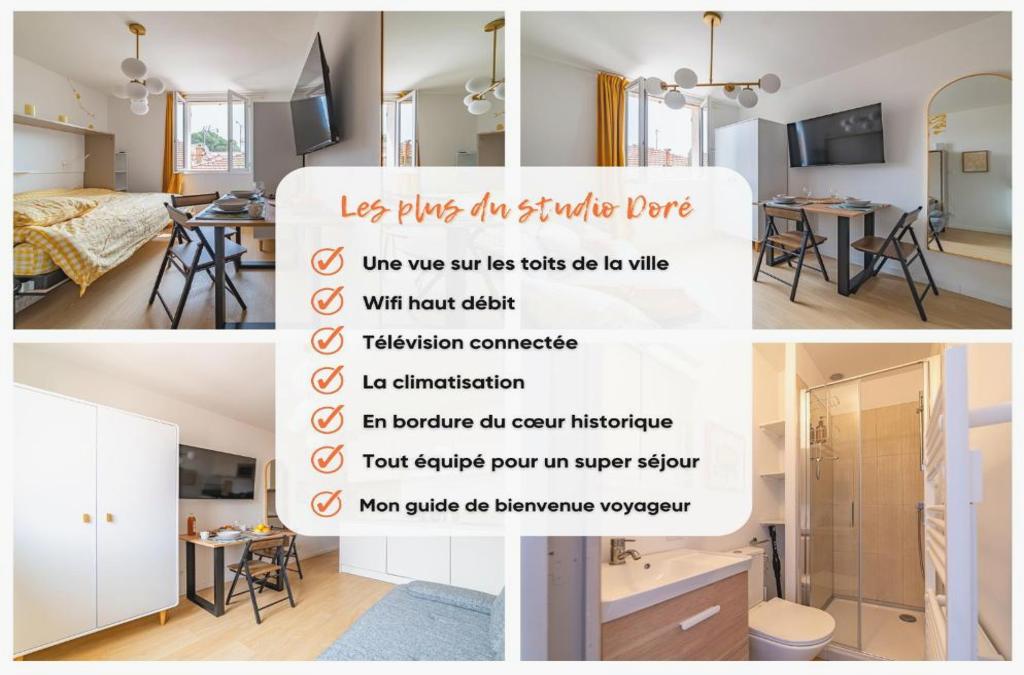 Golden Studio - View & Provençal Charm