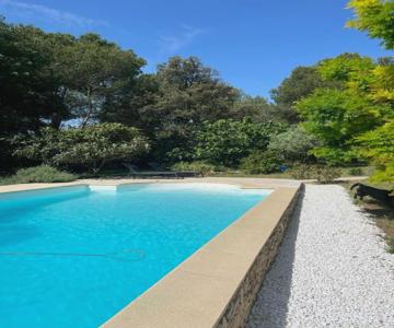 Le Mazet En été - Studio En Garrigue Nimoise