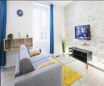 2 Pièces Centre-ville Tout équipé