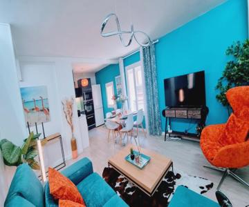 Le Clavel Superbe Déco, Centre Historique, Climatisé, Parking à Proximité