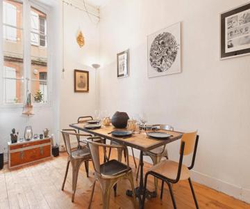 T3 Atelier D'artiste - 115m2 Au Cœur De Toulouse - Calme - Jardin - Parking 3 Min