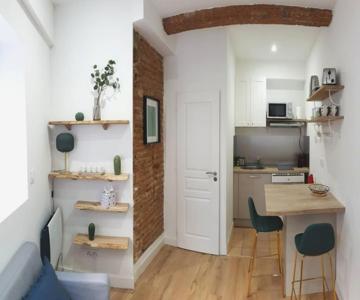 Studio Charmant-confort-hypercentre-metro-wifi