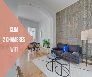 Bleu Klein - Climatisation, Wifi, Calme