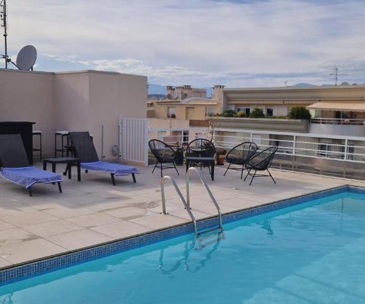 Juan 4 Prs, Clim, 300m Plage, Piscine, Parking