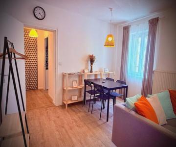 Apartment 50m2-free Private Parking-self Check In !! Appartement 50m2 Intramuros-parking Privé Gratu