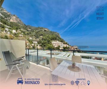 Charming T2 Apartment With Pool Around Monaco
