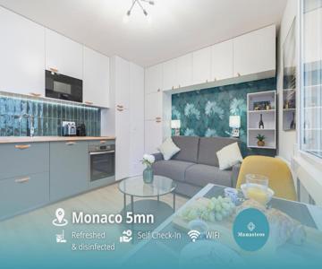 Frontière De Monaco - Studio Rénové - Ae