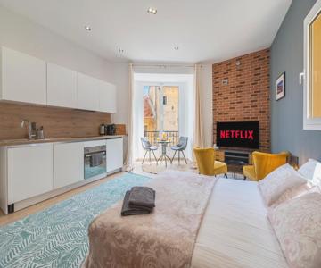 Spacieux Studio Haut Plafond Proche Monaco