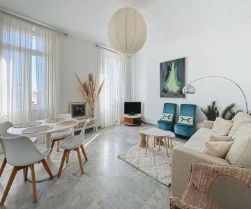 60m2 Parking Privé - 600m Palais & Plages