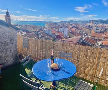 Triplex Toit-terrasse Authentique Vieux-nice & Mer