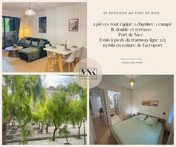 Spacieux 2 Pieces Au Port De Nice