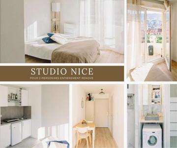 Studio Cozy Et Moderne Dans Résidence à Nice