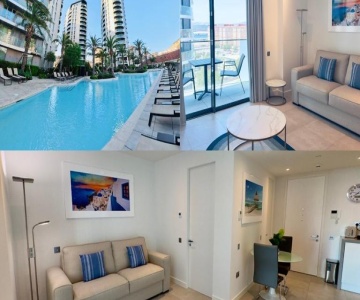 Modern Luxury Studio With Balcony Pool And Parking