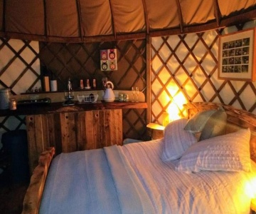 Bembridge Harbour Yurt - Log Burner - Wifi