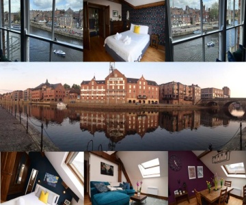 Loveyork Penthouse Riverside Apt With Free Parking