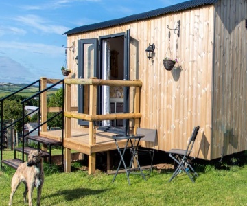 Shepherds Hut With Valley Views