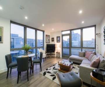 Elegant 1 Bed Flat With Balcony In Islington