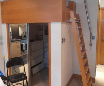 Minimal Studio With Views Over Battersea Park