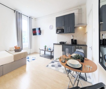 S4 Cozy Full Modern Studio In Kilburn With Kitchen