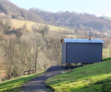 Shepherds Hut Slad Valley Cotswolds