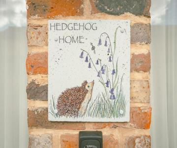 Hedgehogs Home At Tove Valley Cottages