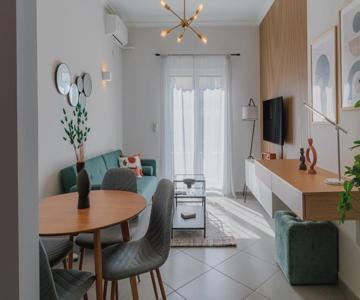 Sunny & Modern Apt For 3 Persons