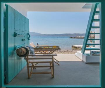 Turquoise Boathouse In Klima I
