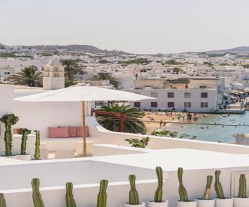 Simple House Mykonos Sunset